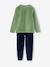 Pack of 2 pyjamas for boys green 