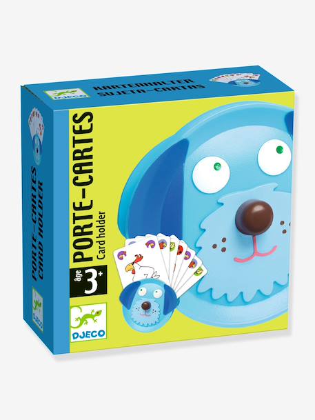 Dog card holder by DJECO blue 