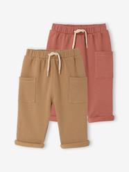 -Pack of 2 trousers for baby boys