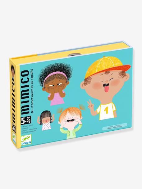 Mimico card game by DJECO blue 