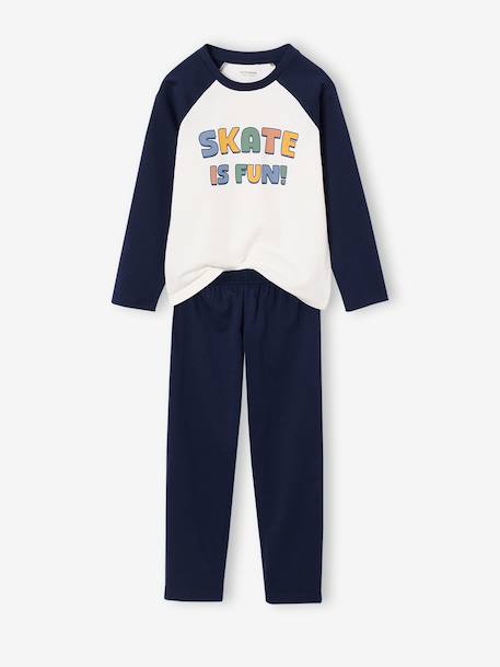 Pack of 2 pyjamas for boys grey blue 