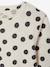 Pack of 3 long-sleeved girls' fancy t-shirts anthracite+coral+ecru+grey blue+indigo+mauve+rose 