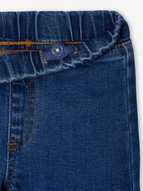 Girls' denim jeggings deep blue+denim grey+light blue+medium blue 