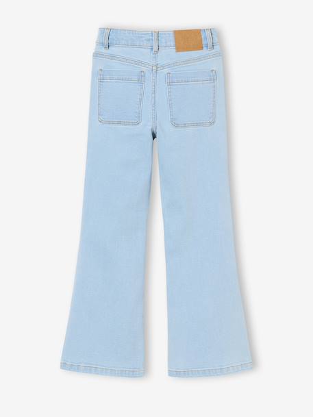 Flared Jeans for Girls, JONEN denim grey+light blue+medium blue 