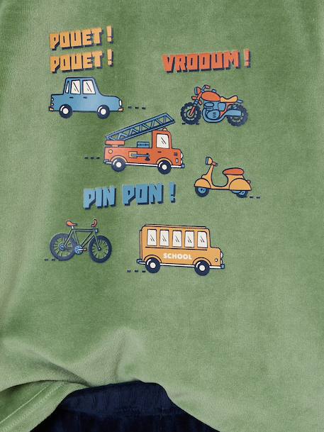 Pack of 2 pyjamas for boys green 