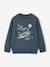 Sweatshirt with front print for boys marl red+marl white+night blue 