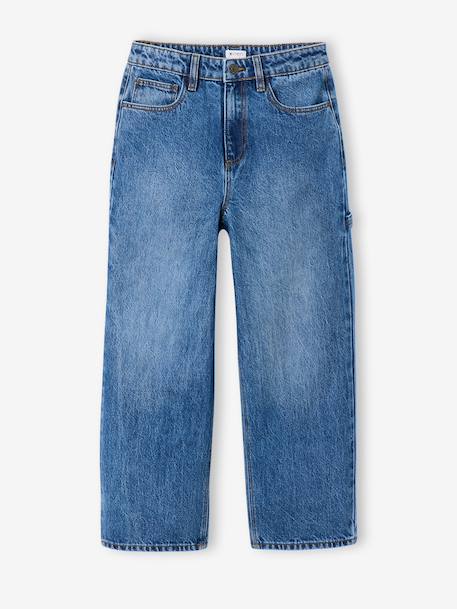 Wide-leg jeans for boys stone 