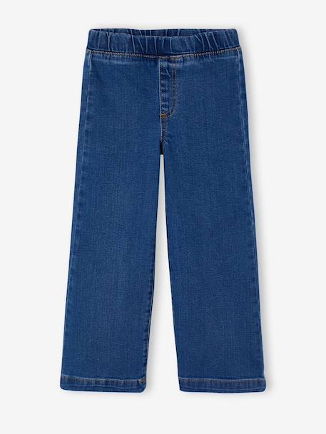 Girls' denim jeggings deep blue+denim grey+light blue+medium blue 