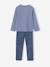 Pack of 2 pyjamas for boys grey blue 