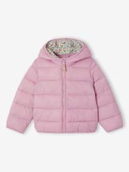 Girls-Lightweight hooded puffer jacket for girls 