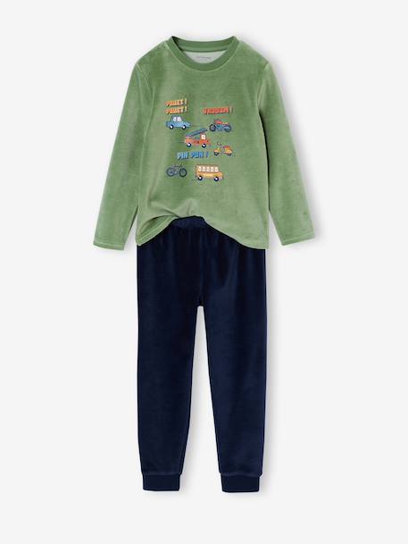 Pack of 2 pyjamas for boys green 