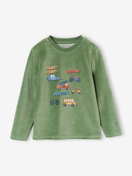 Pack of 2 pyjamas for boys green 