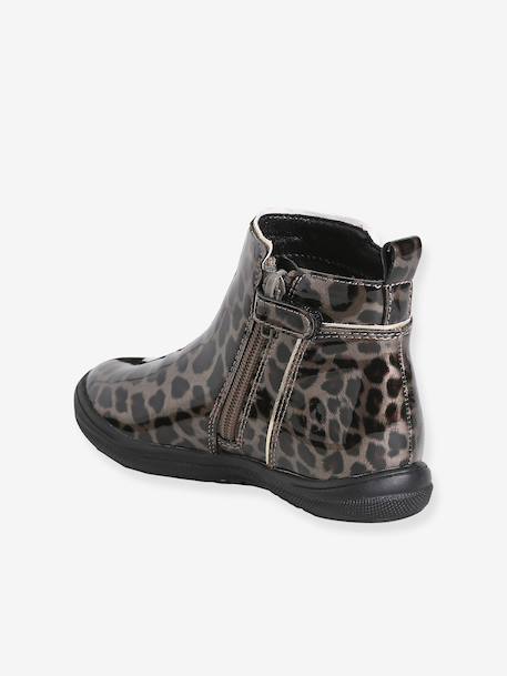 Boots with Zip for Girls, Designed for Autonomy anthracite+black+brown 