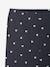 Pack of 3 leggings for girls ink blue+vanilla 