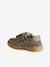 Pair of girls leather trainers beige+brown+golden yellow+old rose 