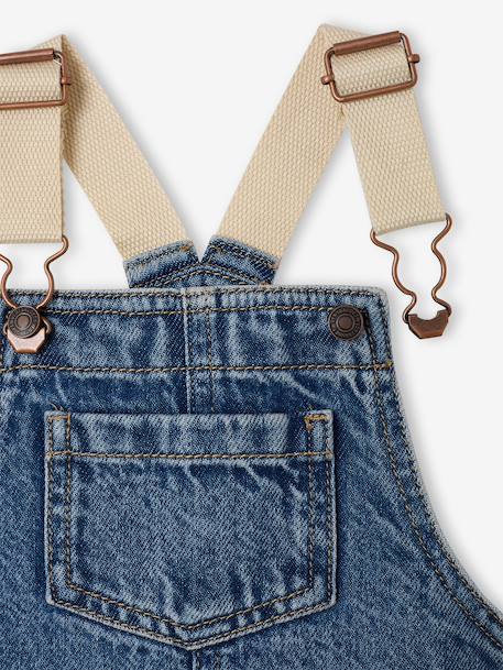 Denim dungarees for baby stone 