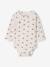 Pack of 5 long-sleeved bodysuits for newborn girls ecru 