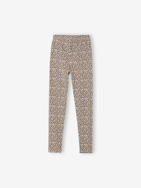 Pack of 3 leggings for girls ink blue+vanilla 