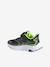 Trainers in textile with touch-fastening strap for boys black 