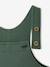 Fleece Dungarees for Babies BLUE DARK SOLID+dark green 