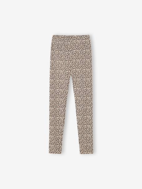 Pack of 3 leggings for girls ink blue+vanilla 