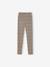 Pack of 3 leggings for girls ink blue+vanilla 