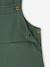 Fleece Dungarees for Babies BLUE DARK SOLID+dark green 