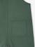 Fleece Dungarees for Babies BLUE DARK SOLID+dark green 