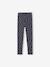 Pack of 3 leggings for girls ink blue+vanilla 