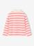 Long-sleeved polo shirt for girls sweet pink 