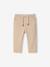 Lined Twill Trousers for Baby Boys beige+Dark Blue+GREEN MEDIUM SOLID+pecan nut 