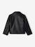 Biker jacket for girls black 