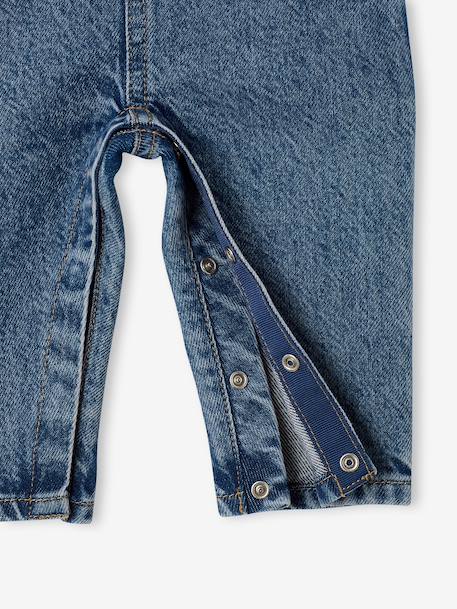 Denim dungarees for baby stone 