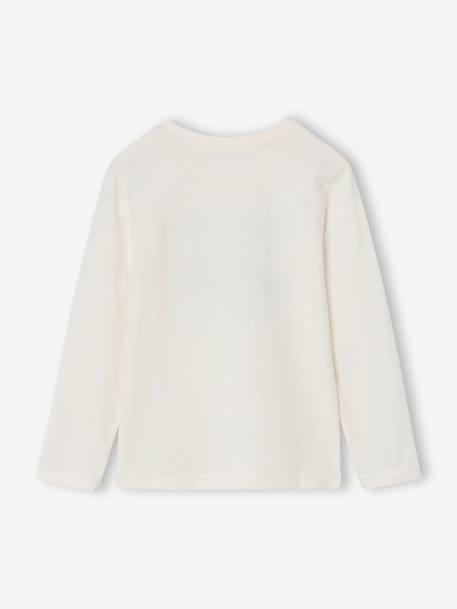 Pack of 3 long-sleeved T-shirts for boys caramel+lilac+rust+sage green 