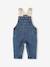 Denim dungarees for baby stone 