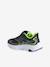 Trainers with touch-fastening strap in textile for boys black 