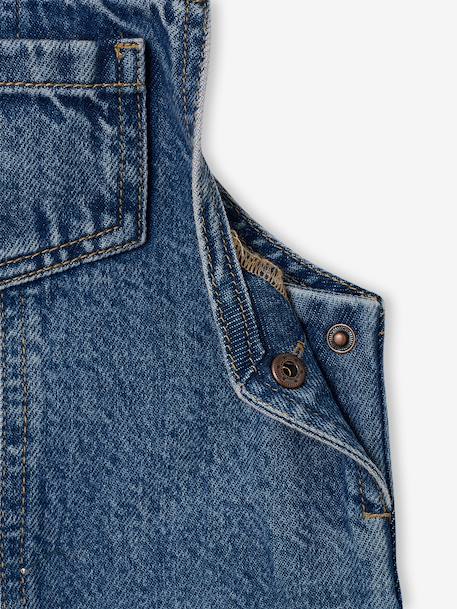 Denim dungarees for baby stone 