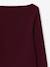 Pack of 2 Ribbed T-Shirts for Girls, JONEN bordeaux red+English green+marl grey 