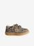 Pair of girls leather trainers beige+brown+golden yellow+old rose 