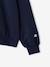 Zip-up sweatshirt for girls slate grey 
