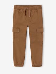 Boys-Pull-On Cargo-Type Trousers for Boys