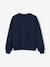 Zip-up sweatshirt for girls slate grey 