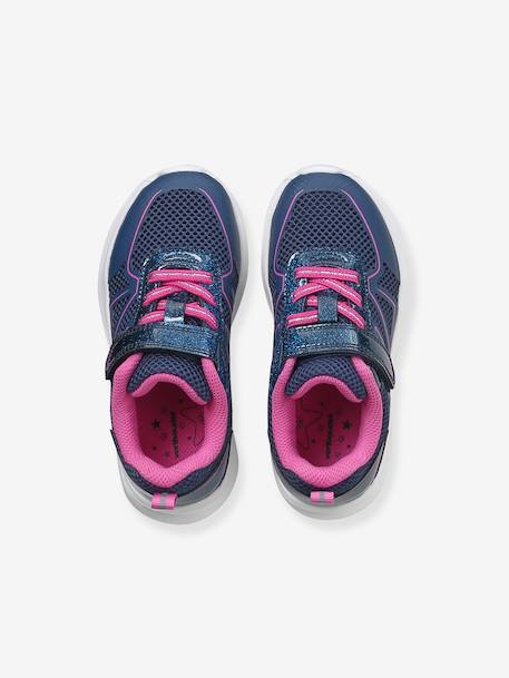 Textile touch-fastening trainers for girls violet 