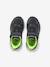 Trainers with touch-fastening strap in textile for boys black 