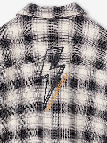 Long-sleeved shirt for boys grey 