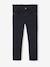 Slim trousers for girls ink blue+mauve 