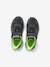 Trainers in textile with touch-fastening strap for boys black 