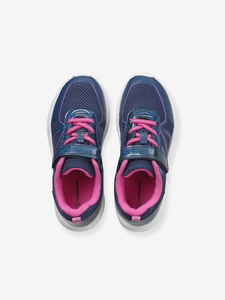 Textile touch-fastening trainers for girls violet 