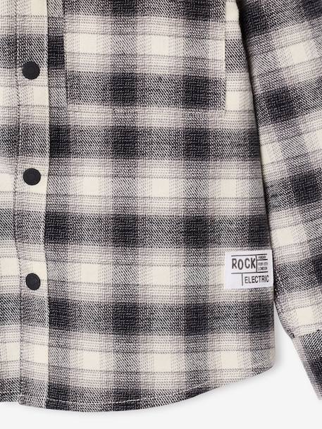 Long-sleeved shirt for boys grey 
