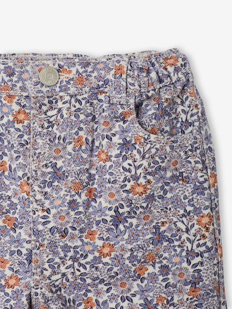 Wide-leg trousers for baby girls blue 